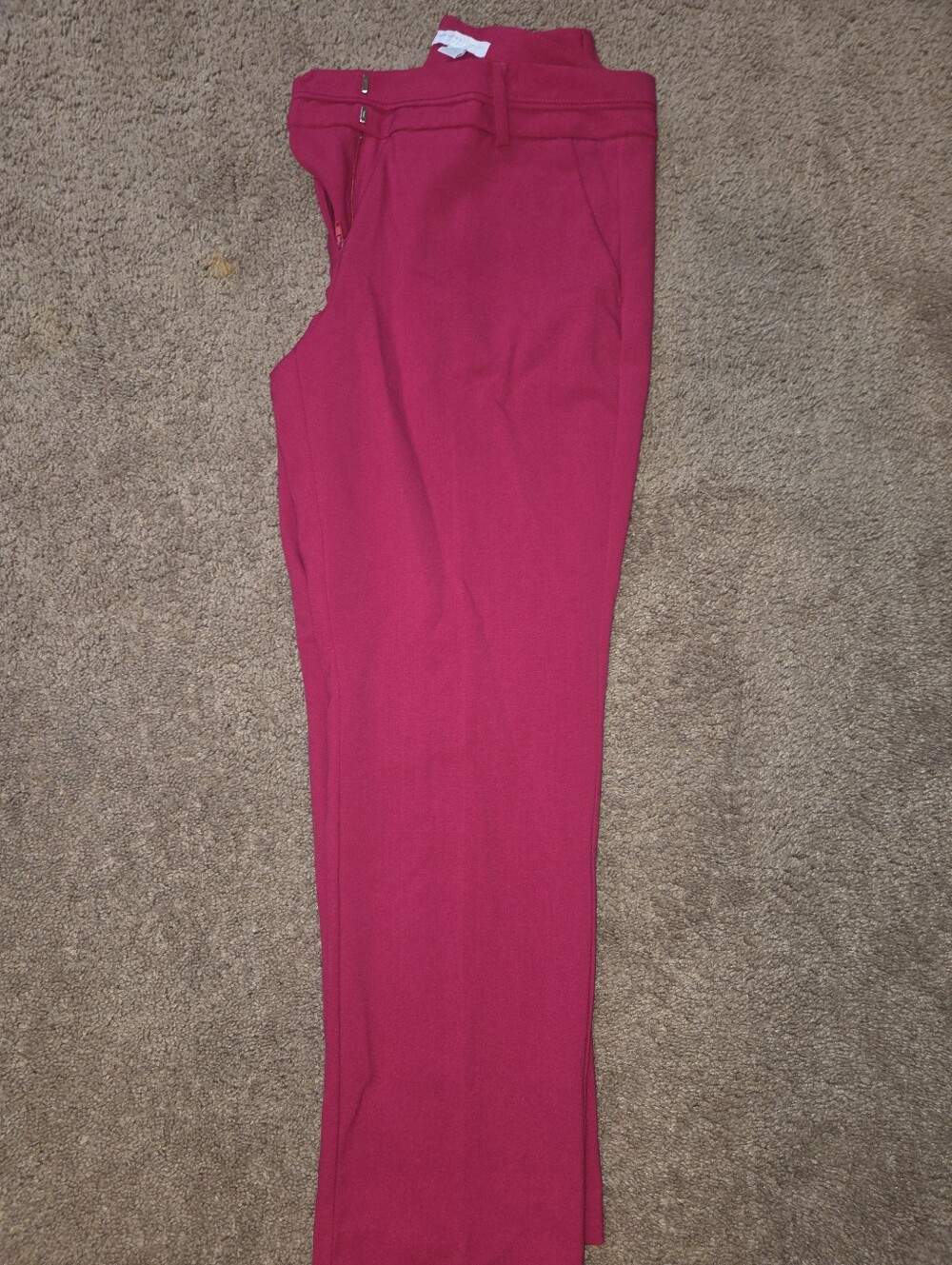 New York & Company Hot Pink Crop Pants